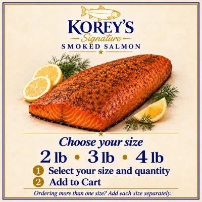 Korey's Signature Smoked Salmon